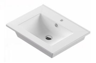 Тумба-умывальник COMFORTY Клеон 60Н с раковиной Quadro 60 ,00-00002044